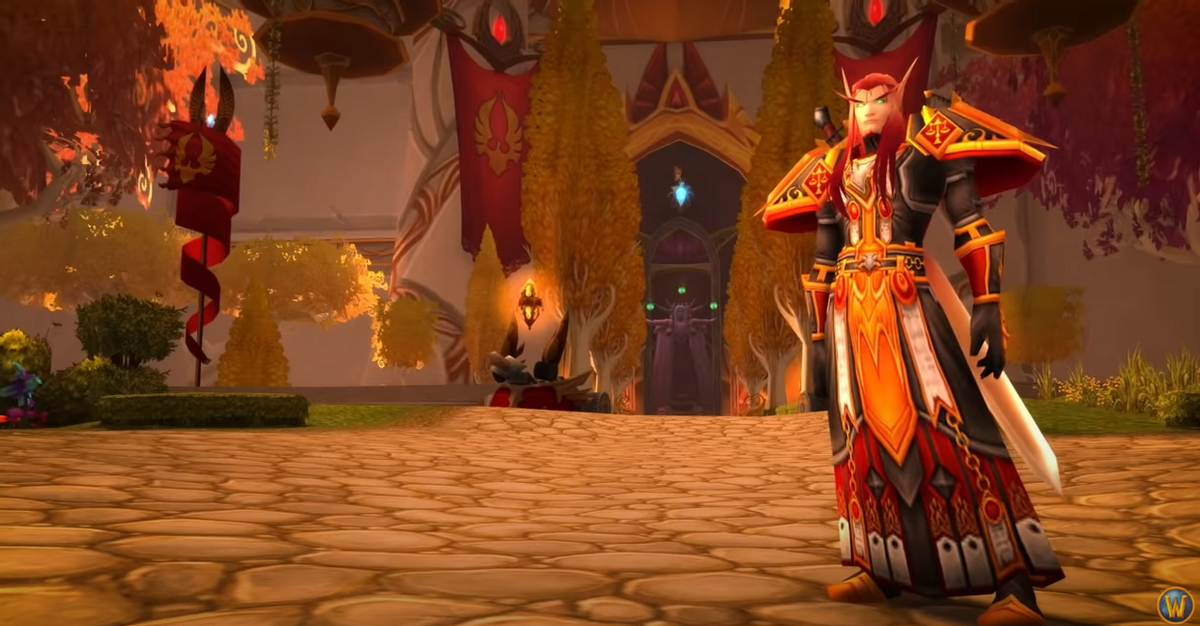 魔兽世界tbc怀旧服部落新种族血精灵登场