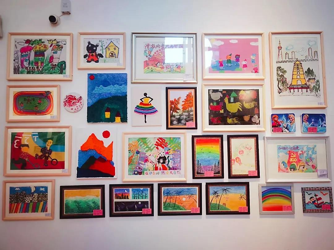 陕西优秀少儿绘画展开幕啦