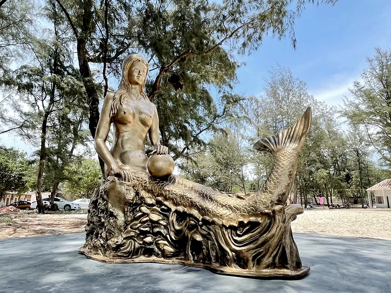 广西合浦美人鱼古郡一景新