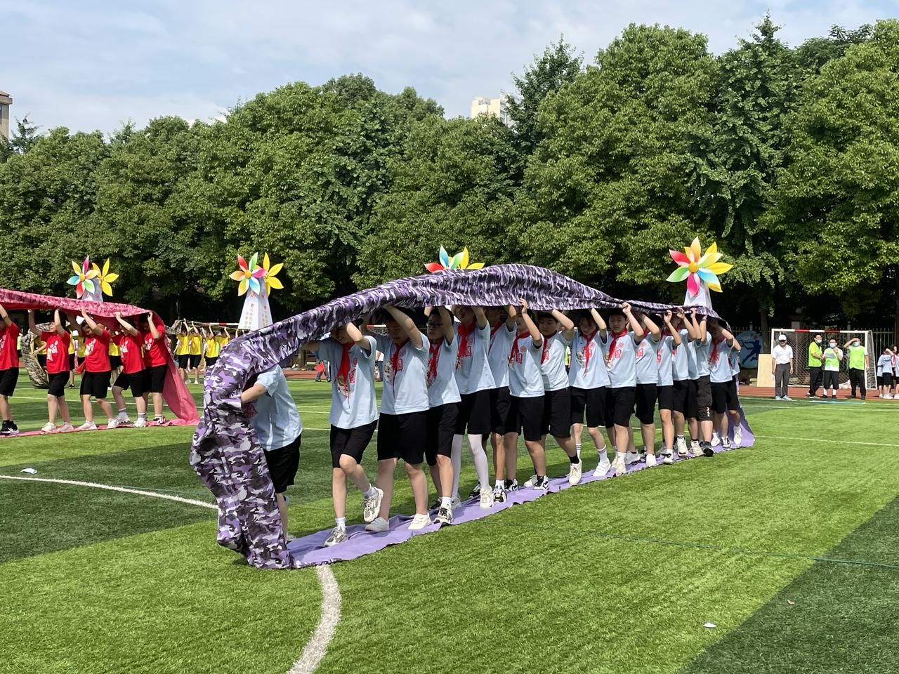 武汉经济技术开发区沌口小学,"全员运动会",欢庆六一