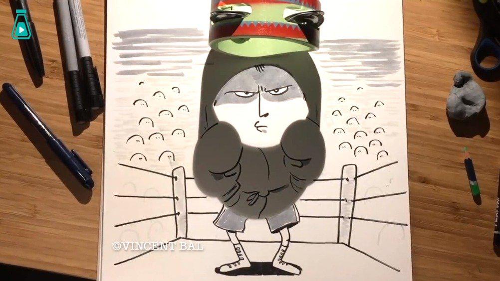 比利时插画家vincentbal满脑子都是各种奇思妙想把光影艺术和绘画完美