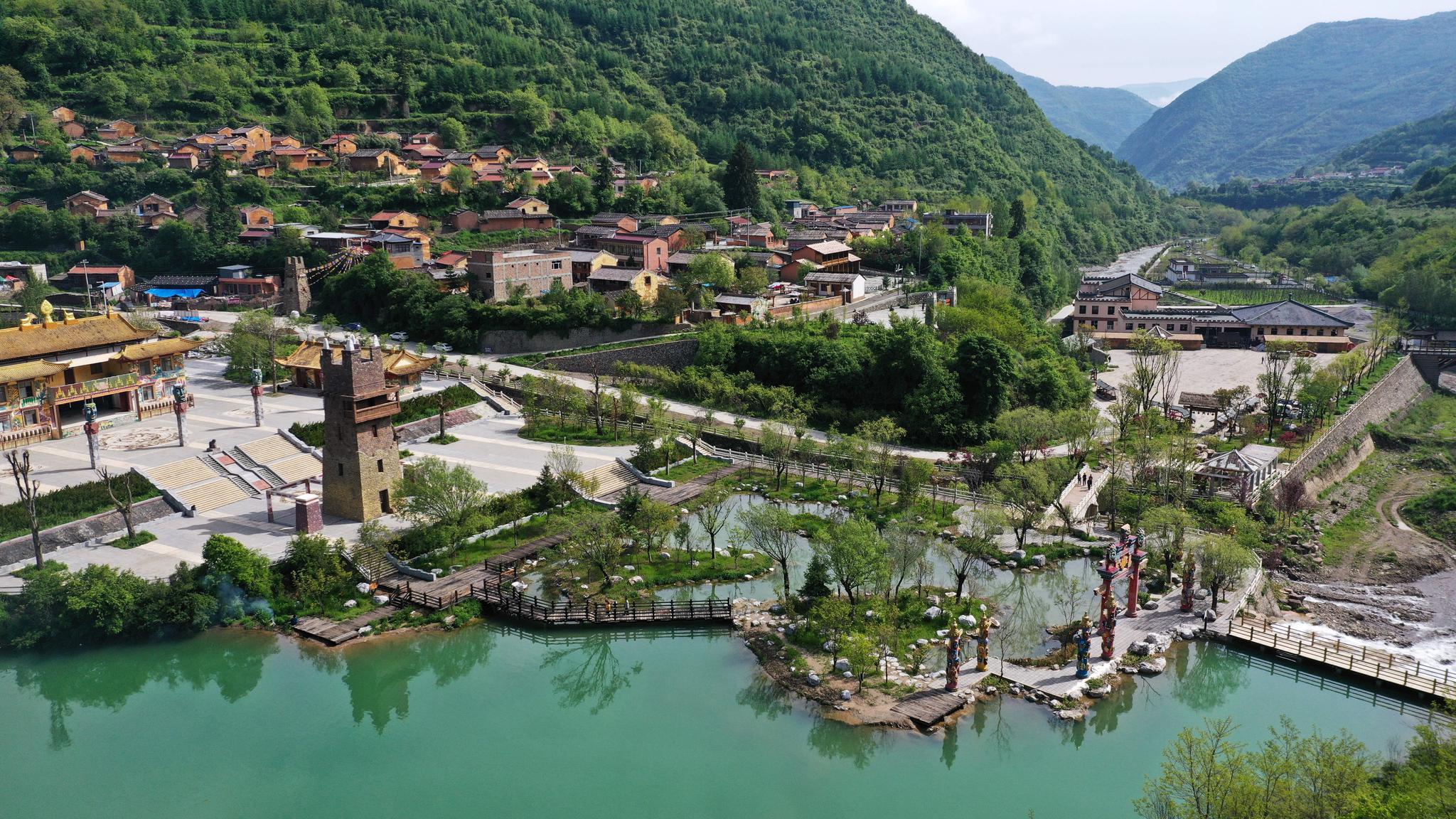 天空之眼瞰陇之南乡村振兴|甘肃省|陇南市_新浪新闻