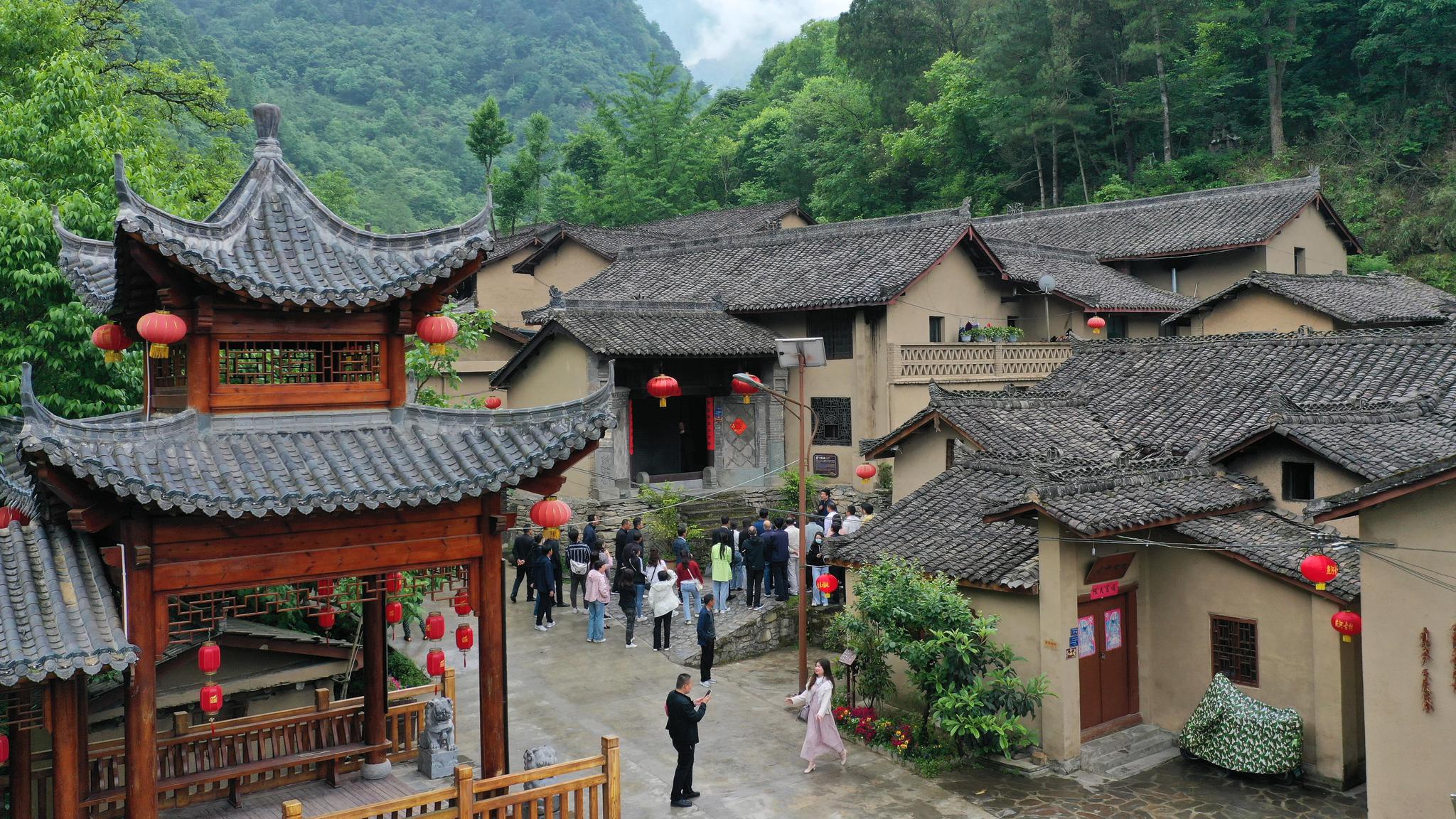 天空之眼瞰陇之南乡村振兴