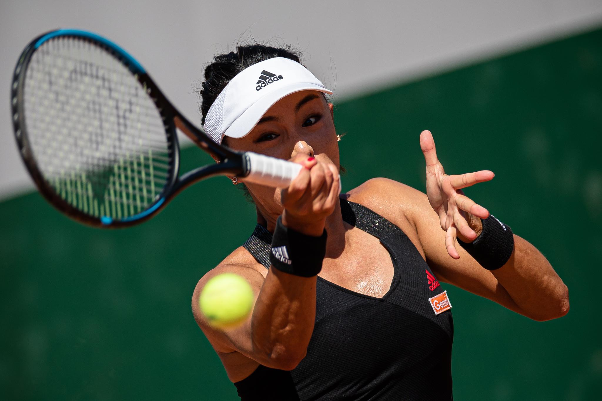 网球——法网:王蔷首轮晋级