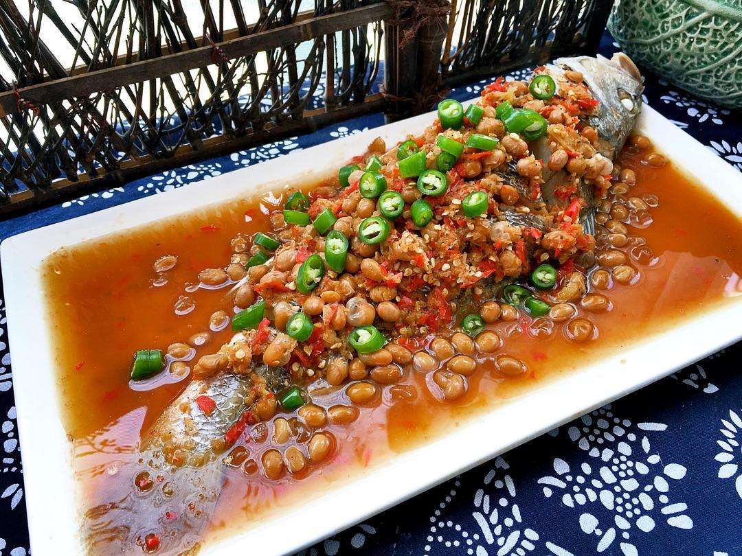 (5)黄豆酱蒸鱼