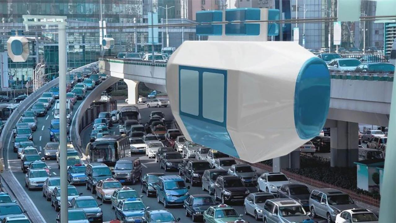 日本造空中公交,可以运人载货,再也不怕道路拥挤了