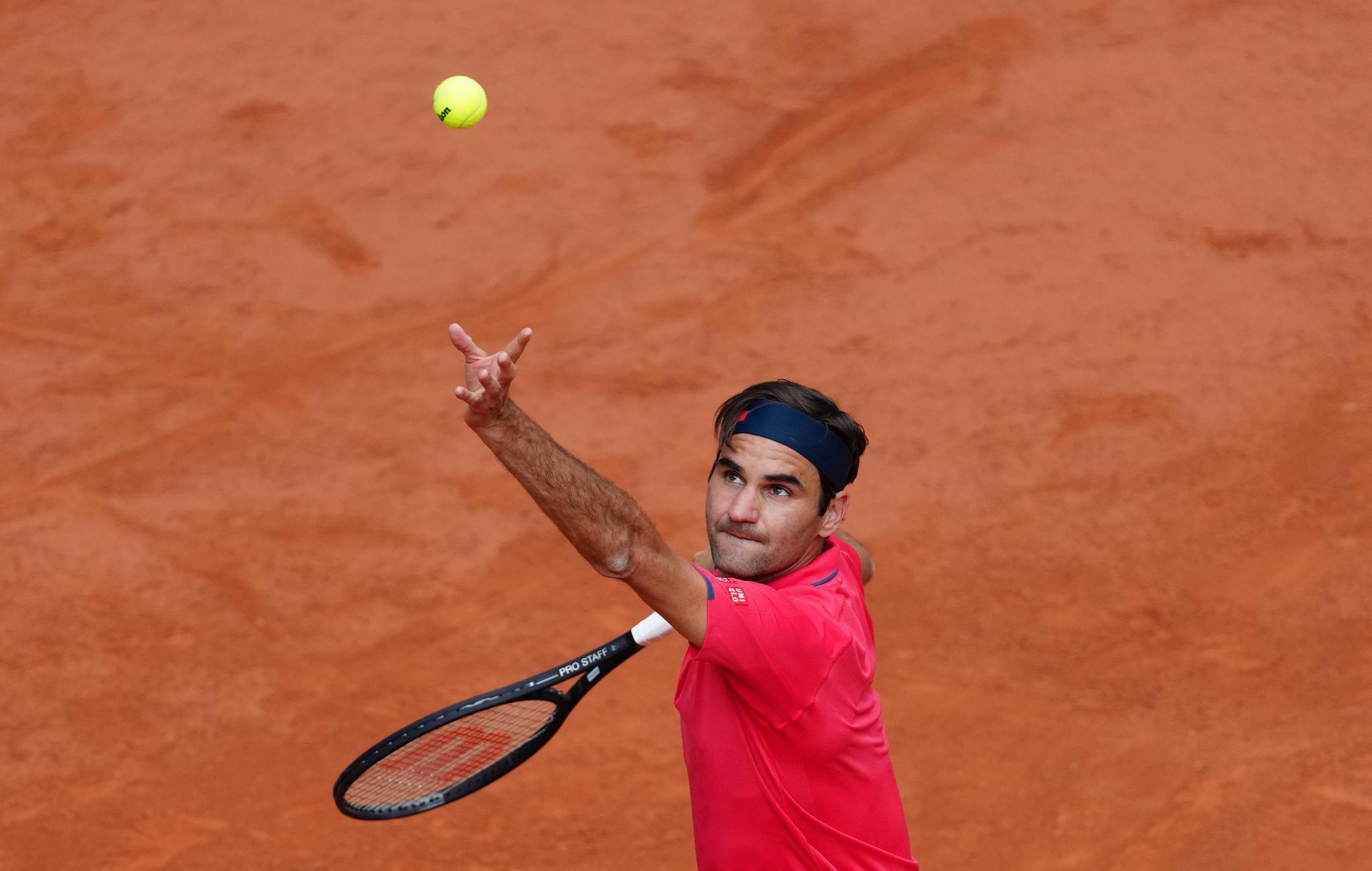 网球——法网:费德勒晋级第三轮