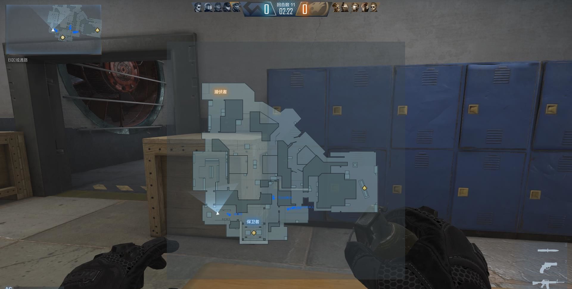 cfhd体验服 爆破模式——潜艇