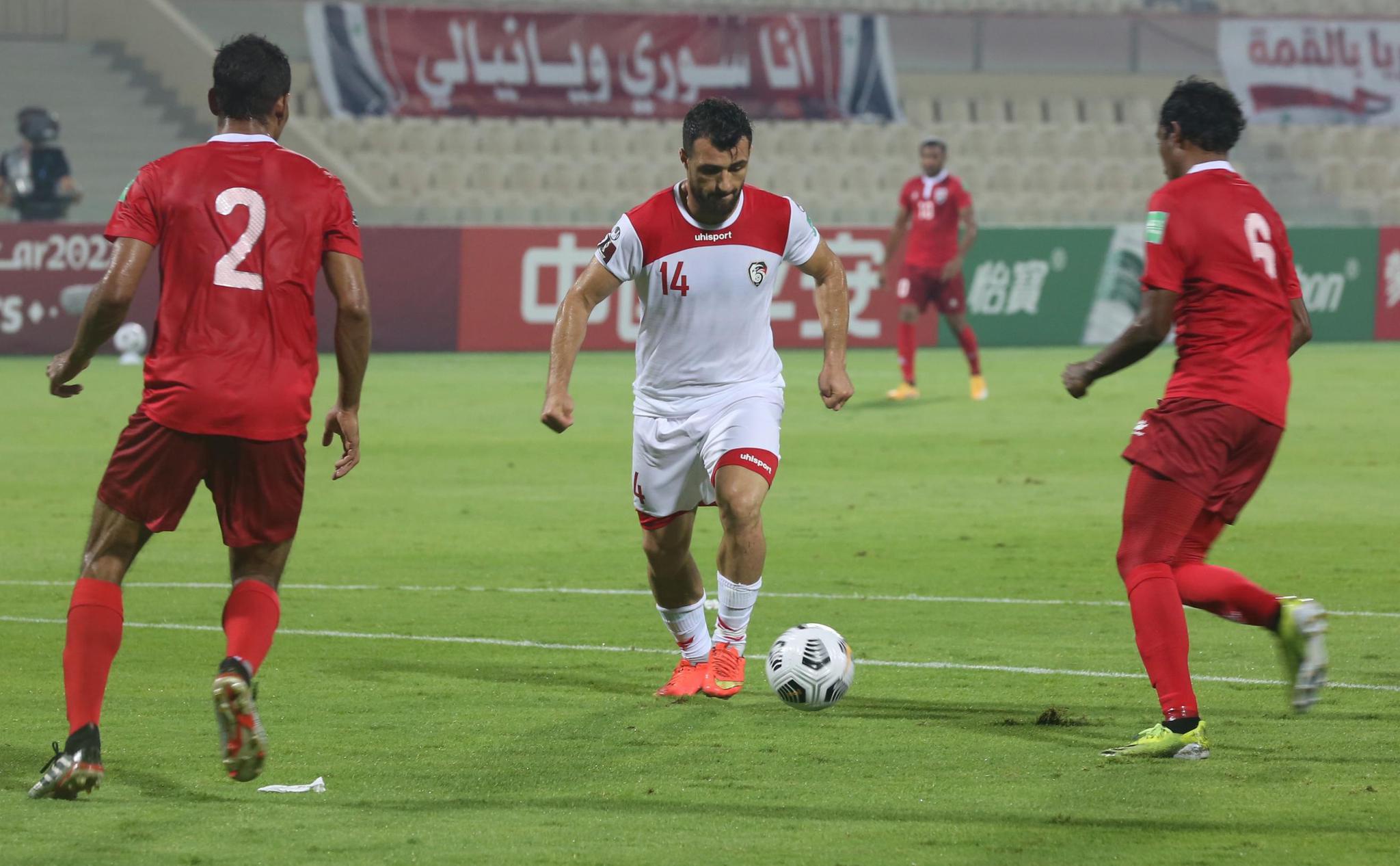 足球——世预赛:叙利亚队胜马尔代夫队