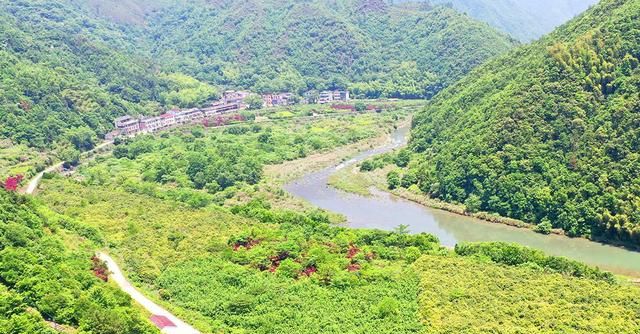 清溪水库移民区,宁波和台州五个村庄,美丽的风景线