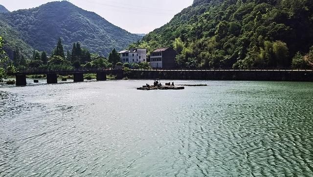 清溪水库移民区,宁波和台州五个村庄,美丽的风景线