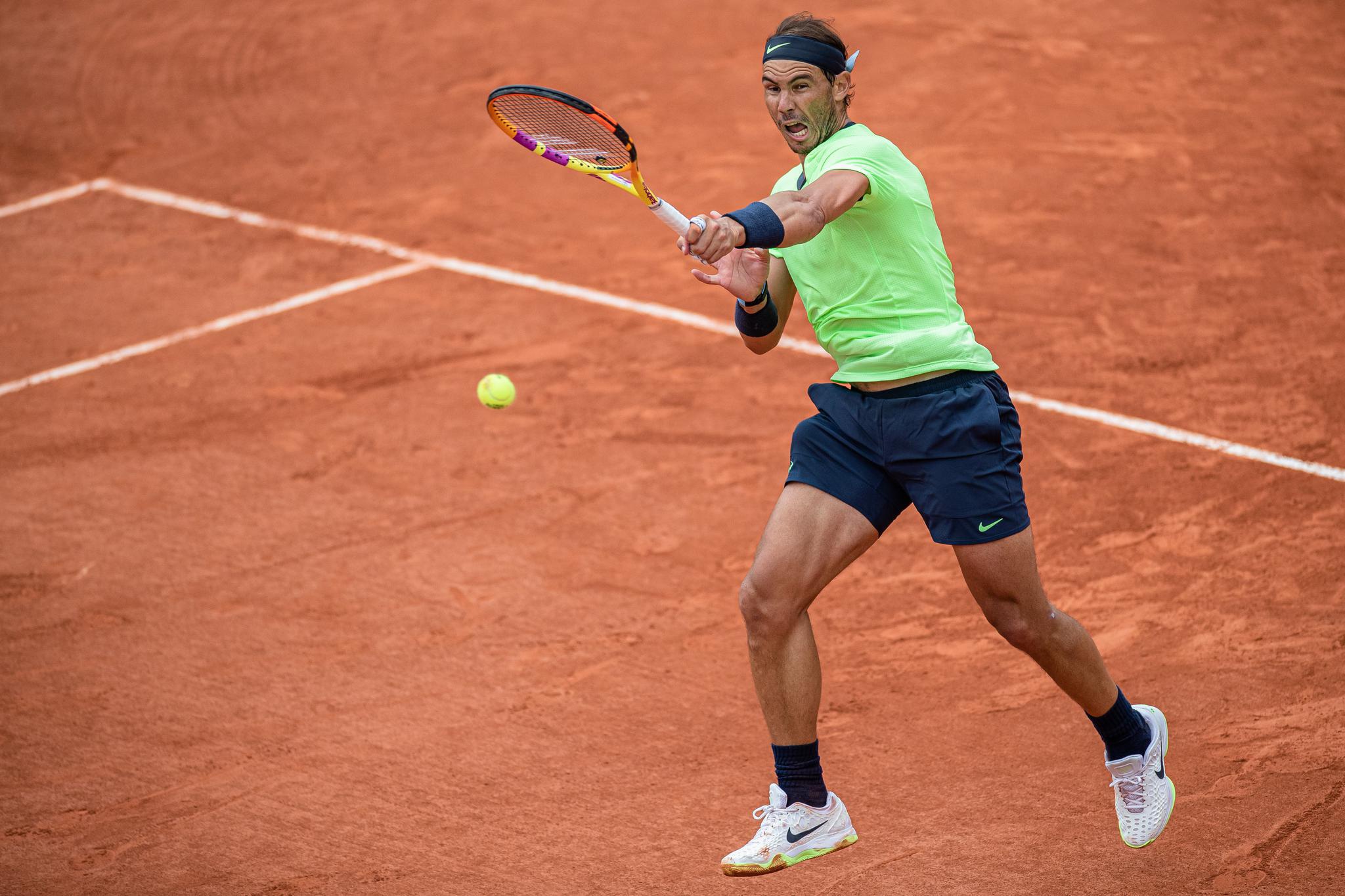 网球——法网:纳达尔晋级16强