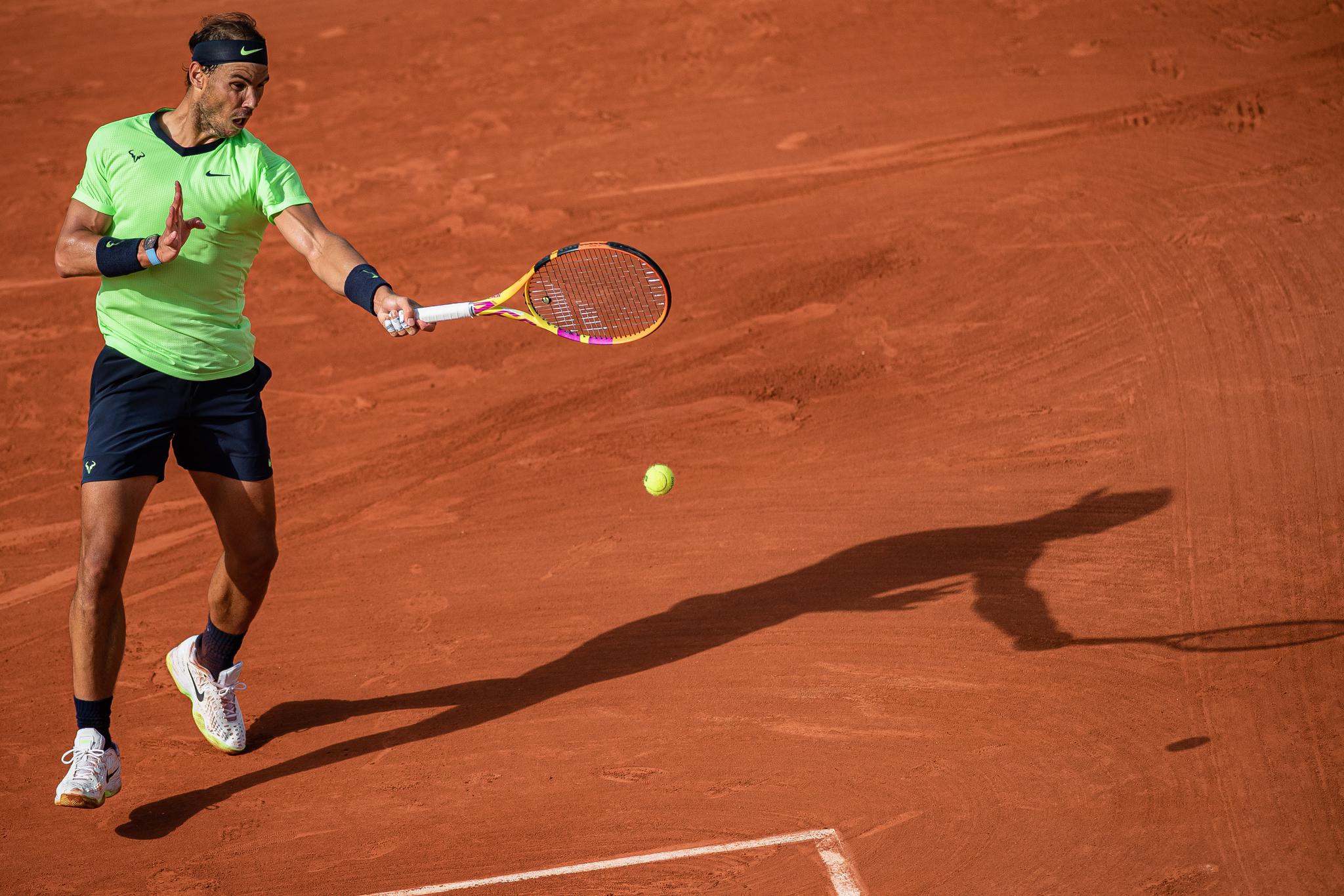 网球——法网:纳达尔晋级16强