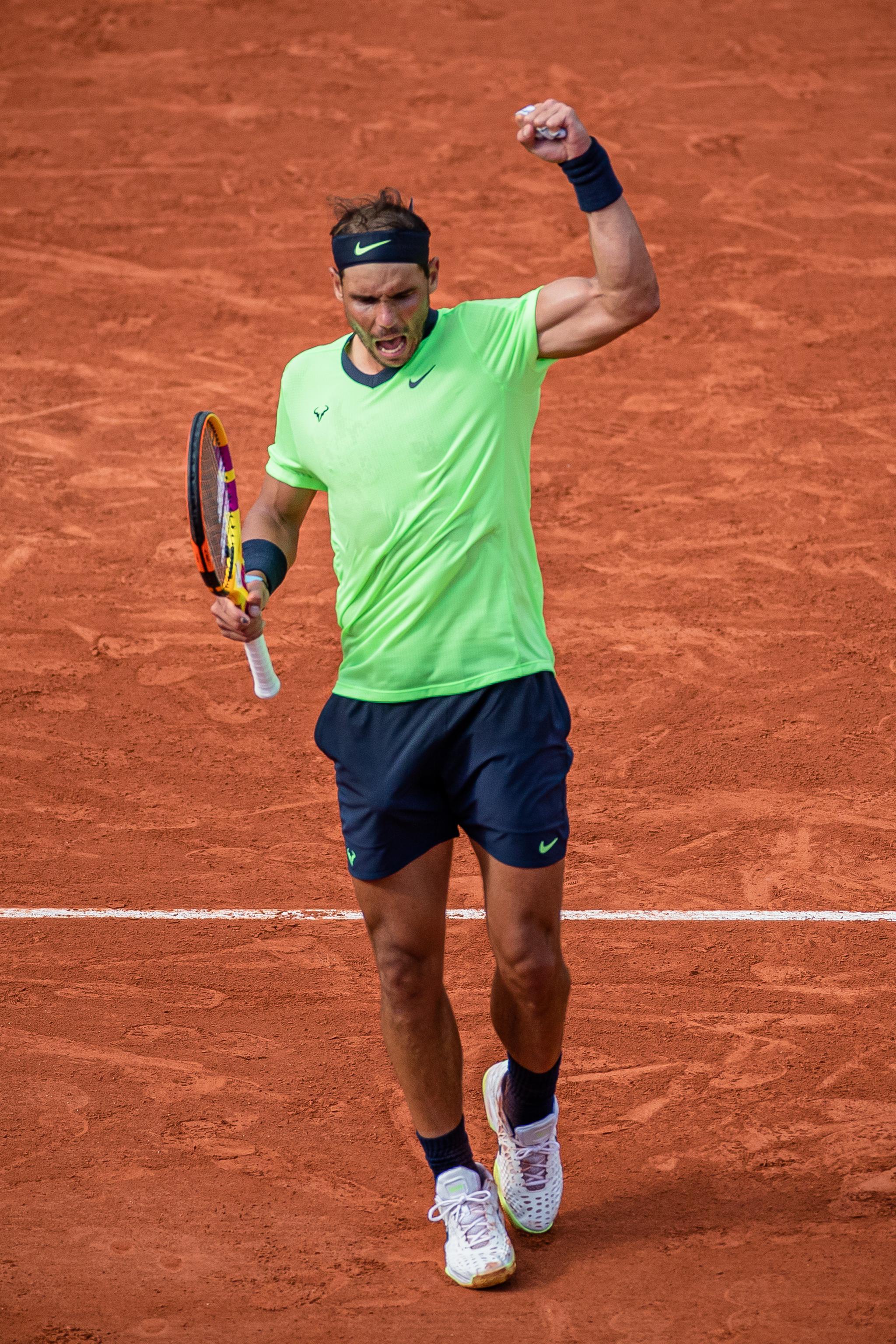 网球——法网:纳达尔晋级16强