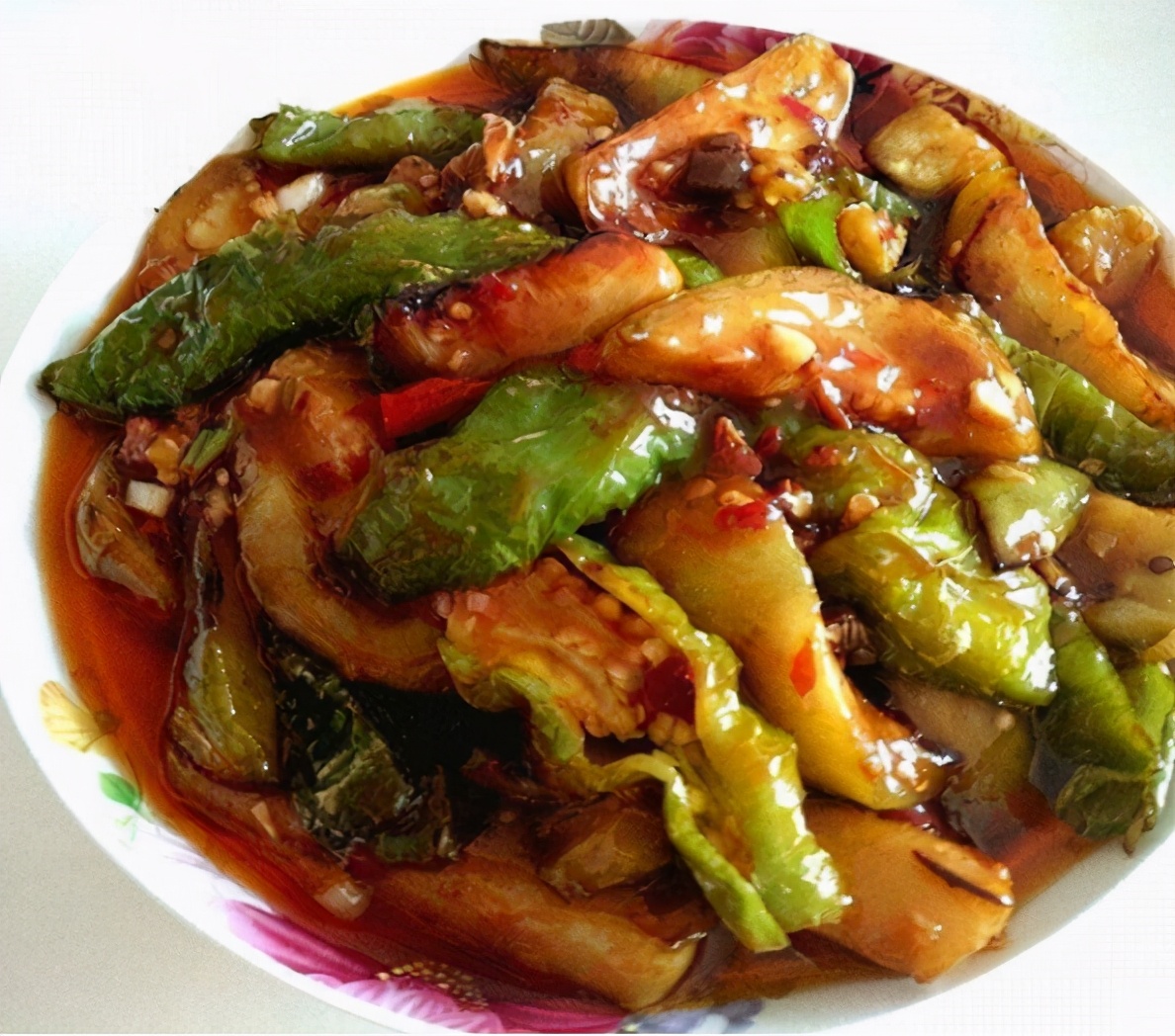 虎皮辣子烧茄子