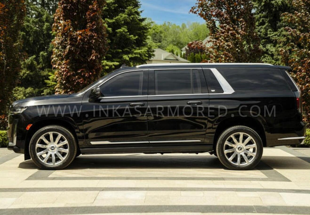 凯迪拉克全新凯雷德防弹版曝光 能抗住两颗手雷-新浪汽车