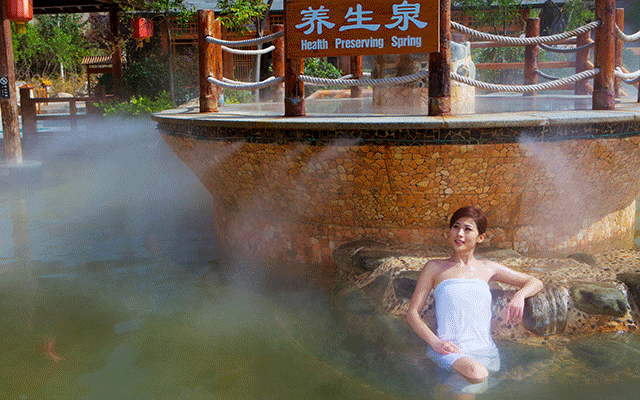 渭南市藏在一个泉|华山御温泉|渭南市|罗敷镇_新浪新闻
