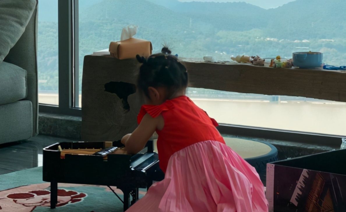 主持人朱丹罕见晒娃,4岁小小丹上蹿下跳超活泼,豪宅内景也曝光