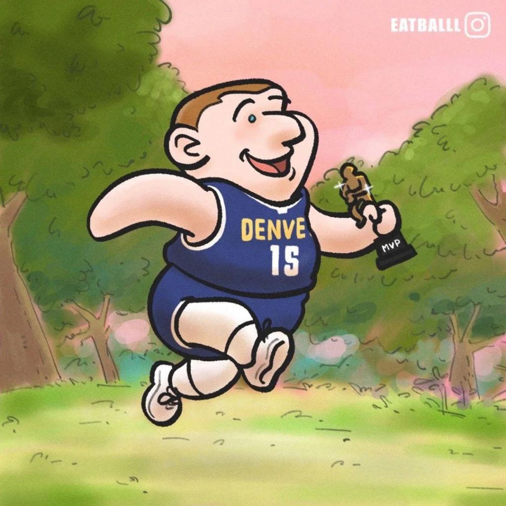 约基奇成功赢得常规赛最有价值球员