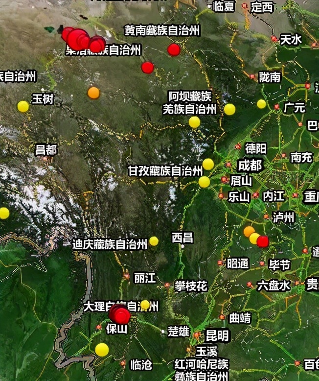 青海果洛州地质活动震出70公里破裂带所属地震带在我国大震最多