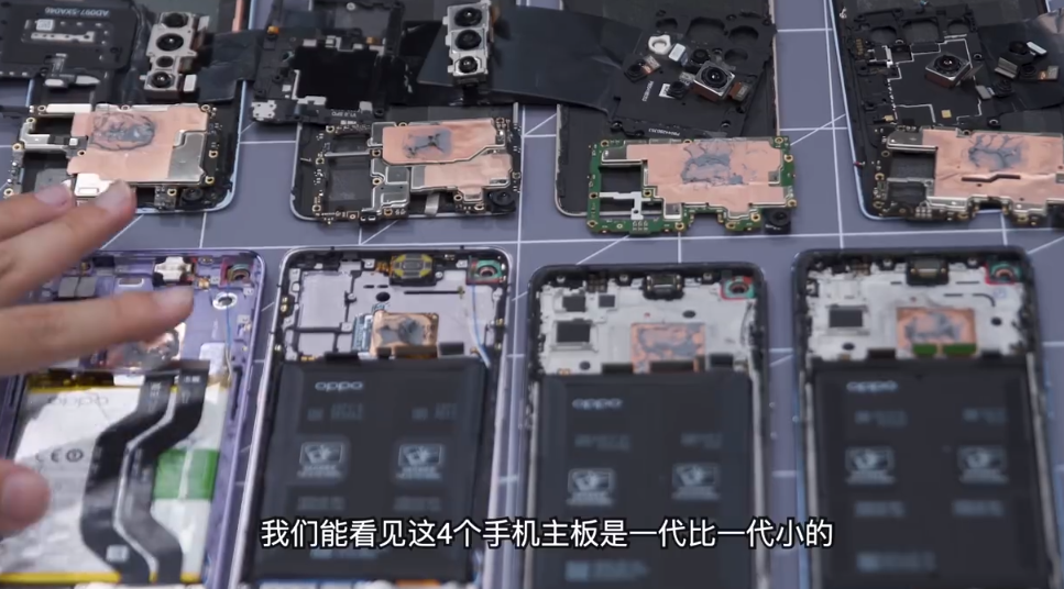 所以oppo reno6系列的内部空间就可以将电池空间做得更大.