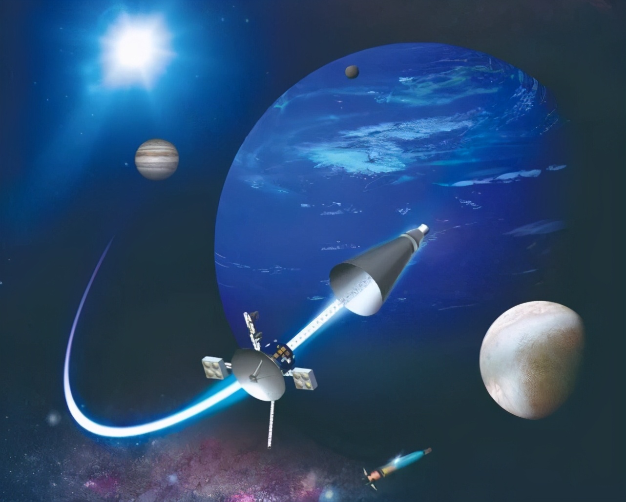 世界首次绕测海王星,我国论证利用核动力航天器探测海王星计划