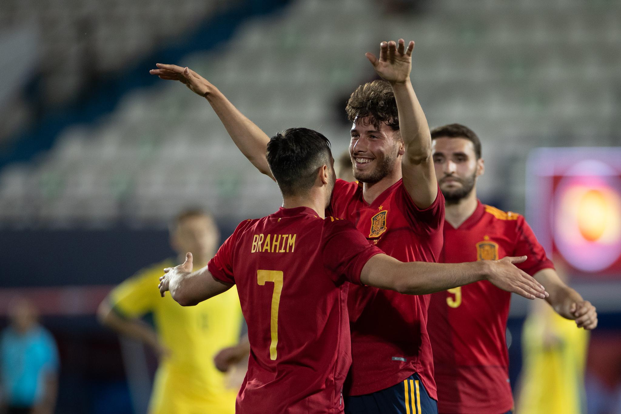 足球——国际友谊赛:西班牙胜立陶宛