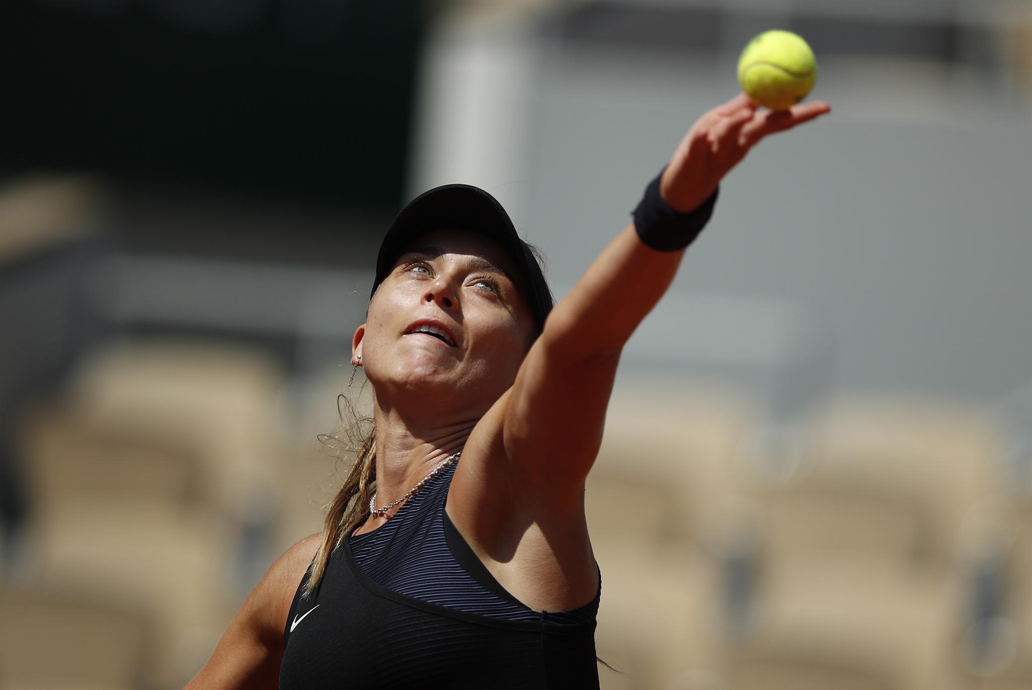 网球法网齐丹塞克晋级半决赛