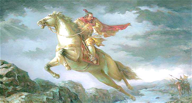 的卢马跃过三丈檀溪帮助刘备脱险为何庞统骑上去它就怂了