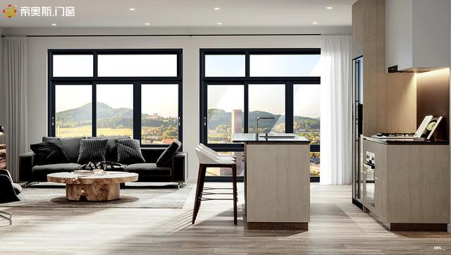 超美的落地窗装修效果图,适合各种风格,家居瞬间变美!