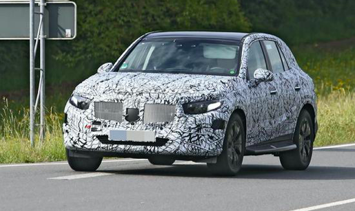 2022梅赛德斯glc最新测试谍照曝光