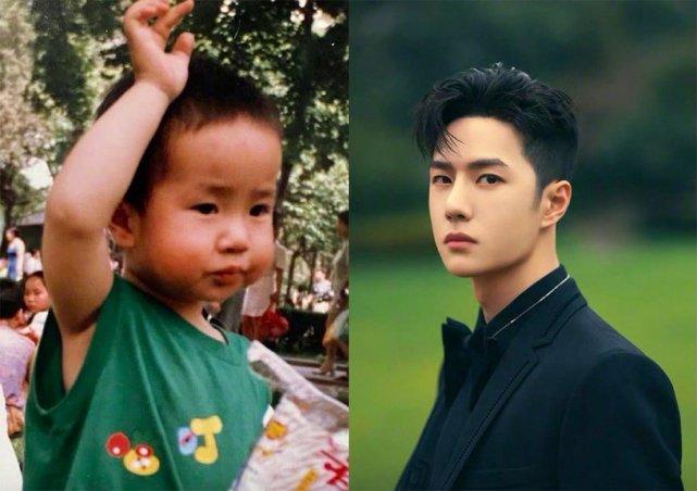 王一博此前也在六一儿童节晒出儿时照片.