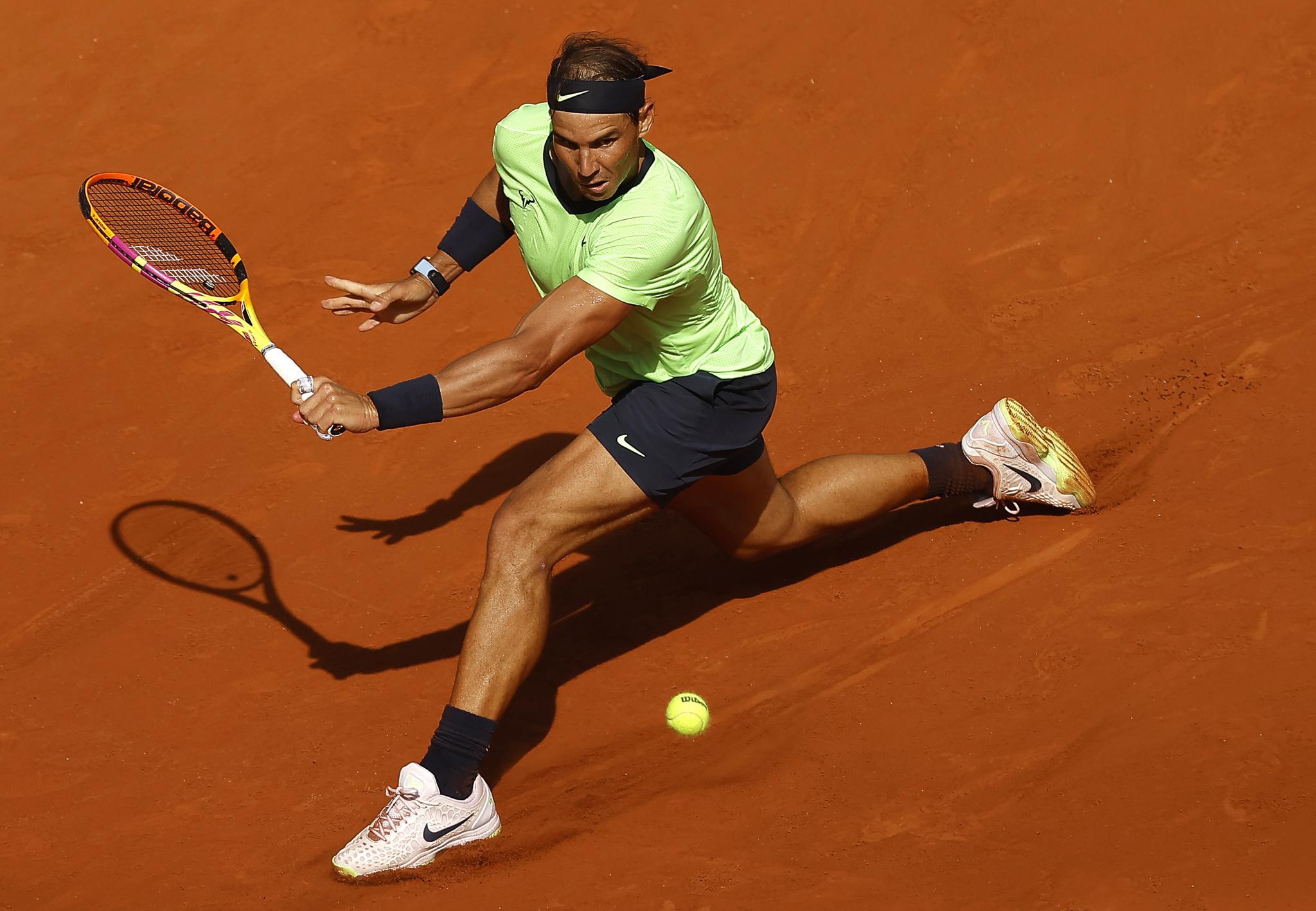 网球——法网:纳达尔晋级半决赛|纳达尔|法国网球公开赛|半决赛_新浪