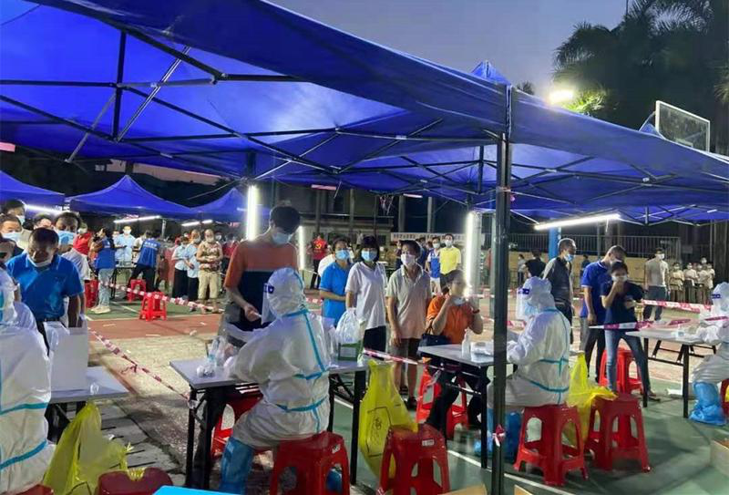 目标完成率139%，东莞三天核酸检测采样840.2万人休闲区蓝鸢梦想 - Www.slyday.coM