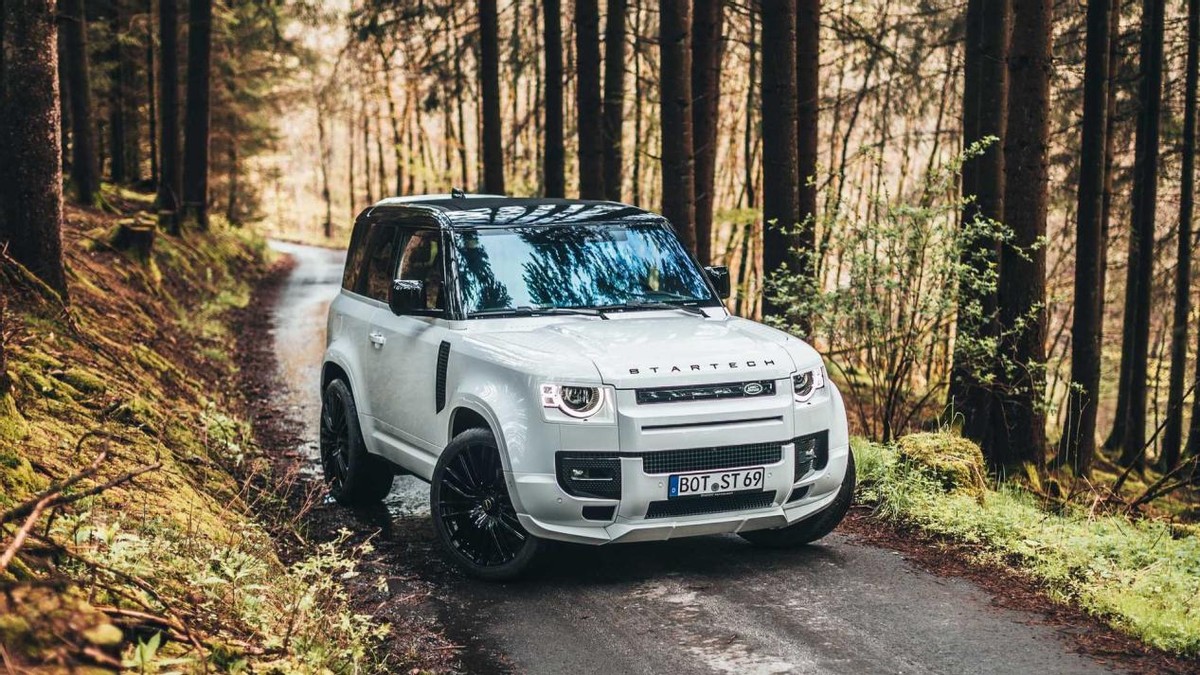 奔驰g63靠边站爆改路虎卫士90