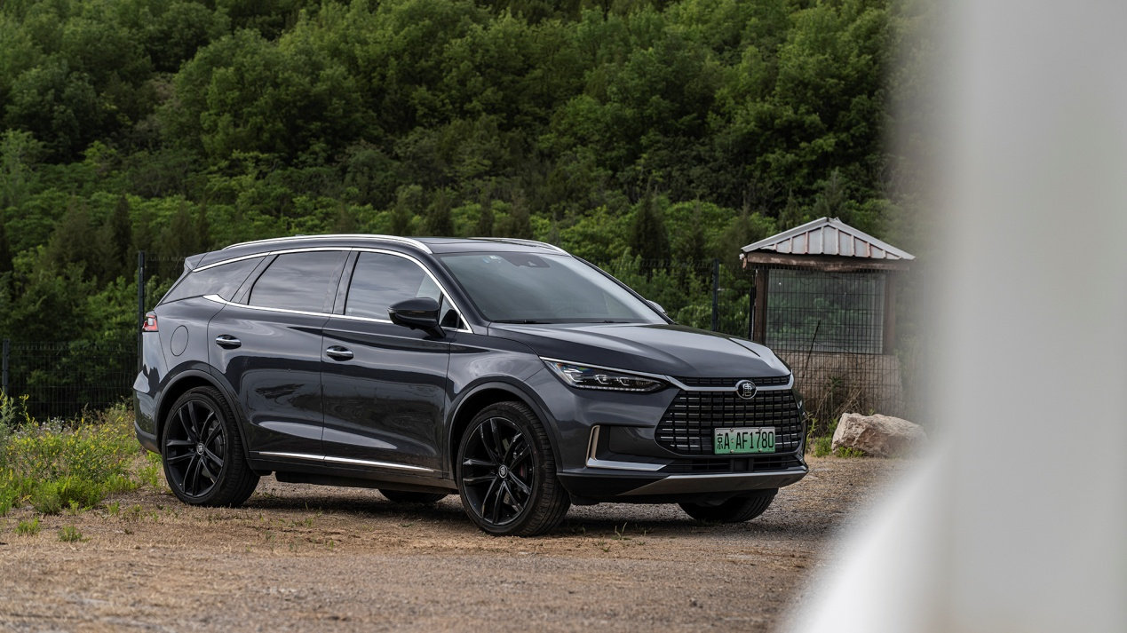 我的带刀侍卫试驾2021款比亚迪唐ev