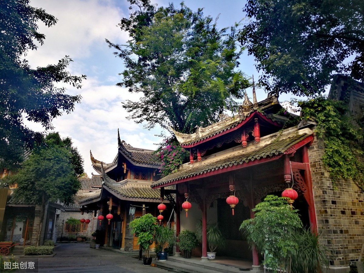 成都最"良心"古镇,门票不要钱,古迹多风景美如画
