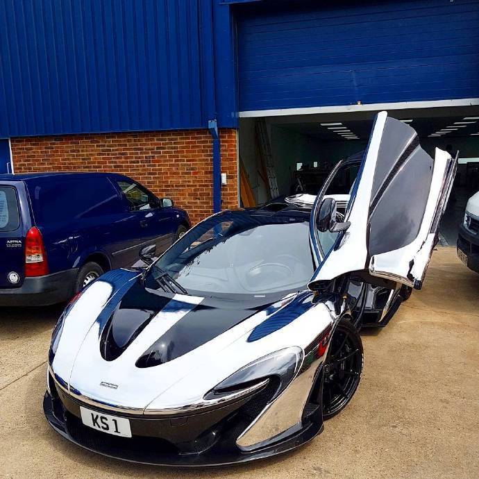 电银迈凯伦p1太帅了