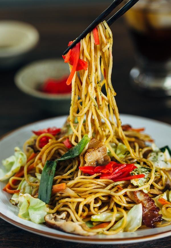 经典日式炒面,30分钟搞定,简单精致又美味,好吃到舔盘子