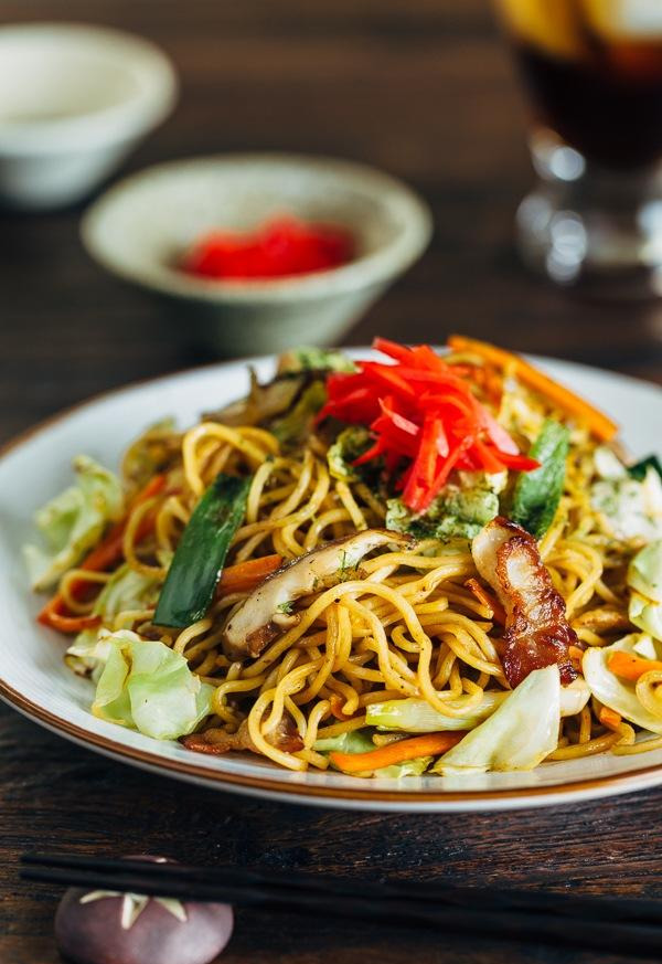 经典日式炒面,30分钟搞定,简单精致又美味,好吃到舔盘子