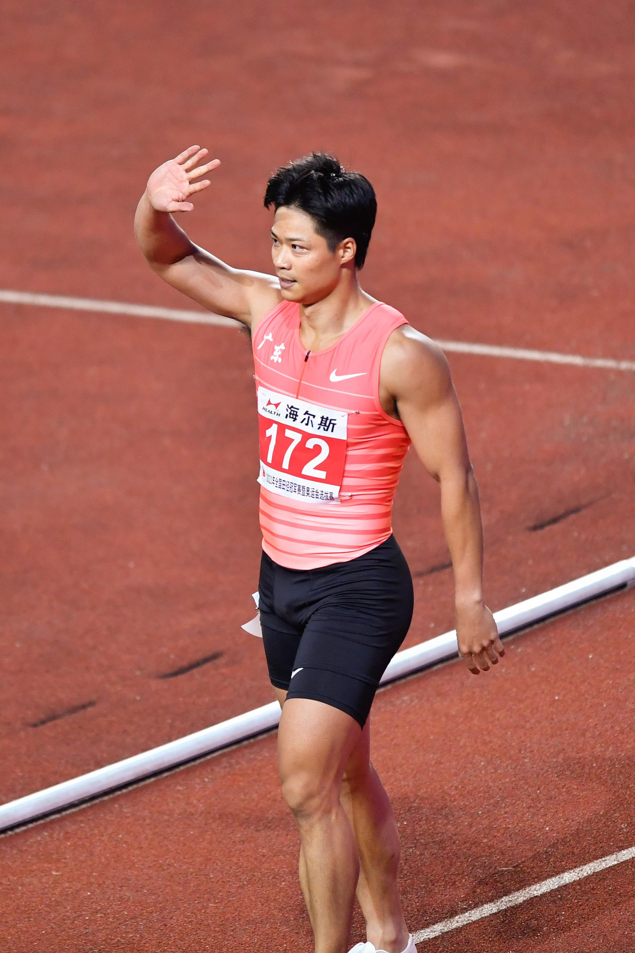 田径全国冠军赛苏炳添夺得男子100米冠军