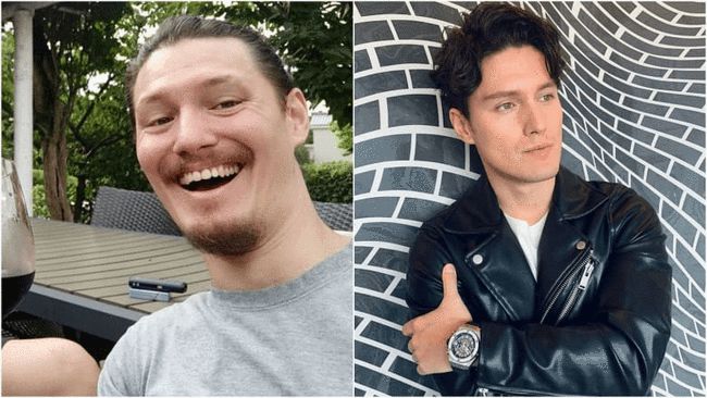 但是,不知是否因角度问题,照片中的周厚安不仅眼角有好几条鱼尾纹