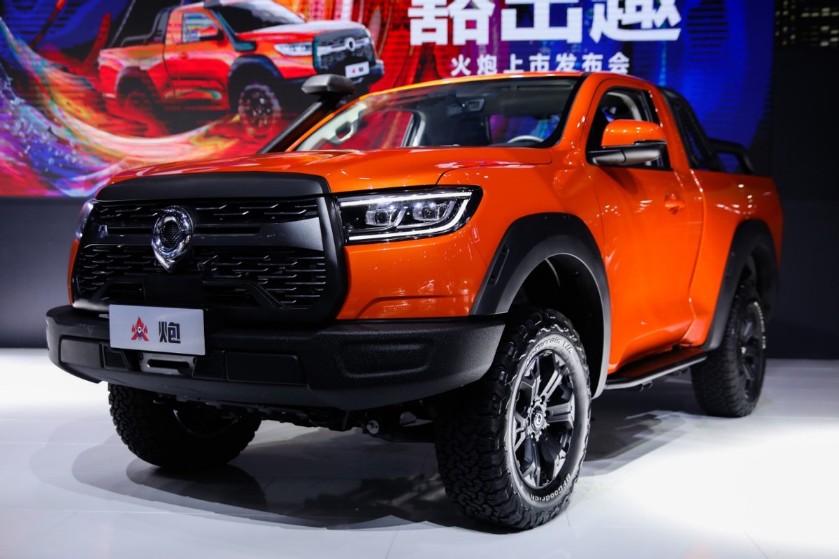 专为越野而生的单排短轴皮卡长城炮火炮上市售1798万元