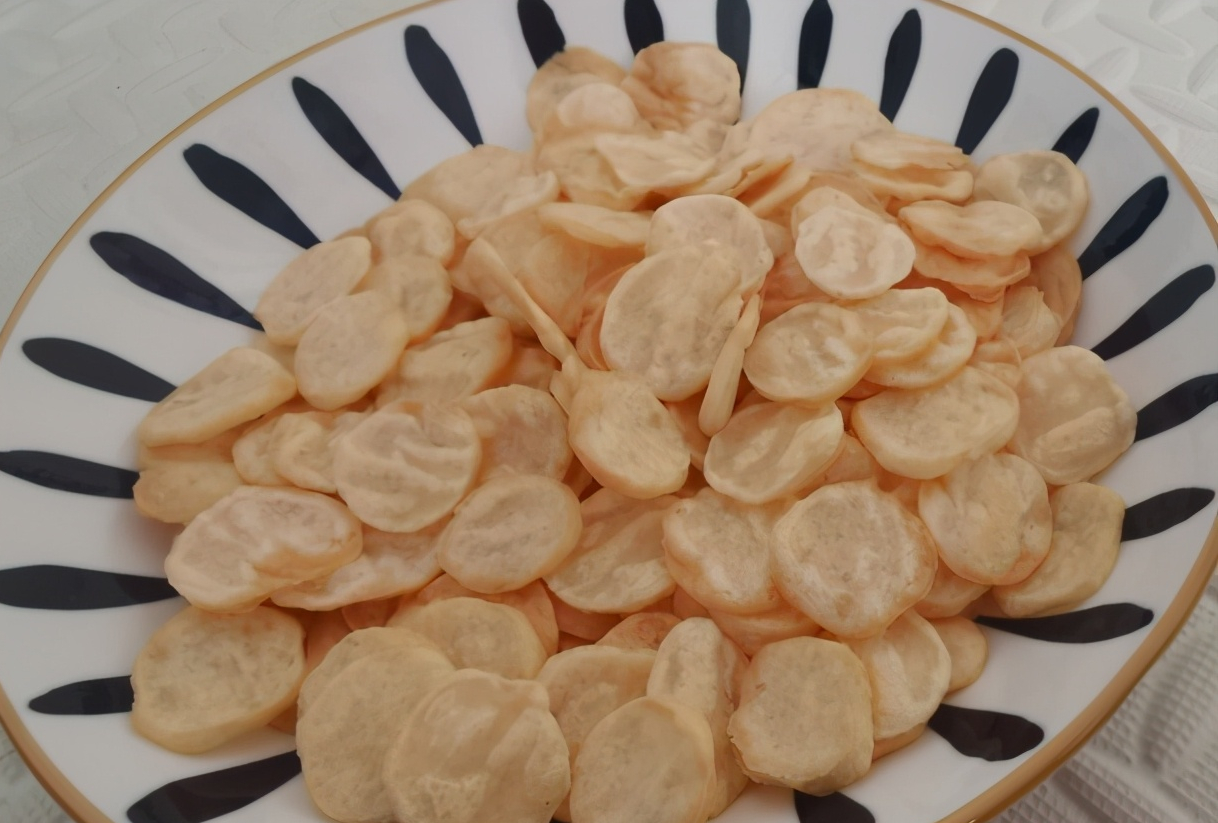 外面酥酥脆脆的烤箱版虾片