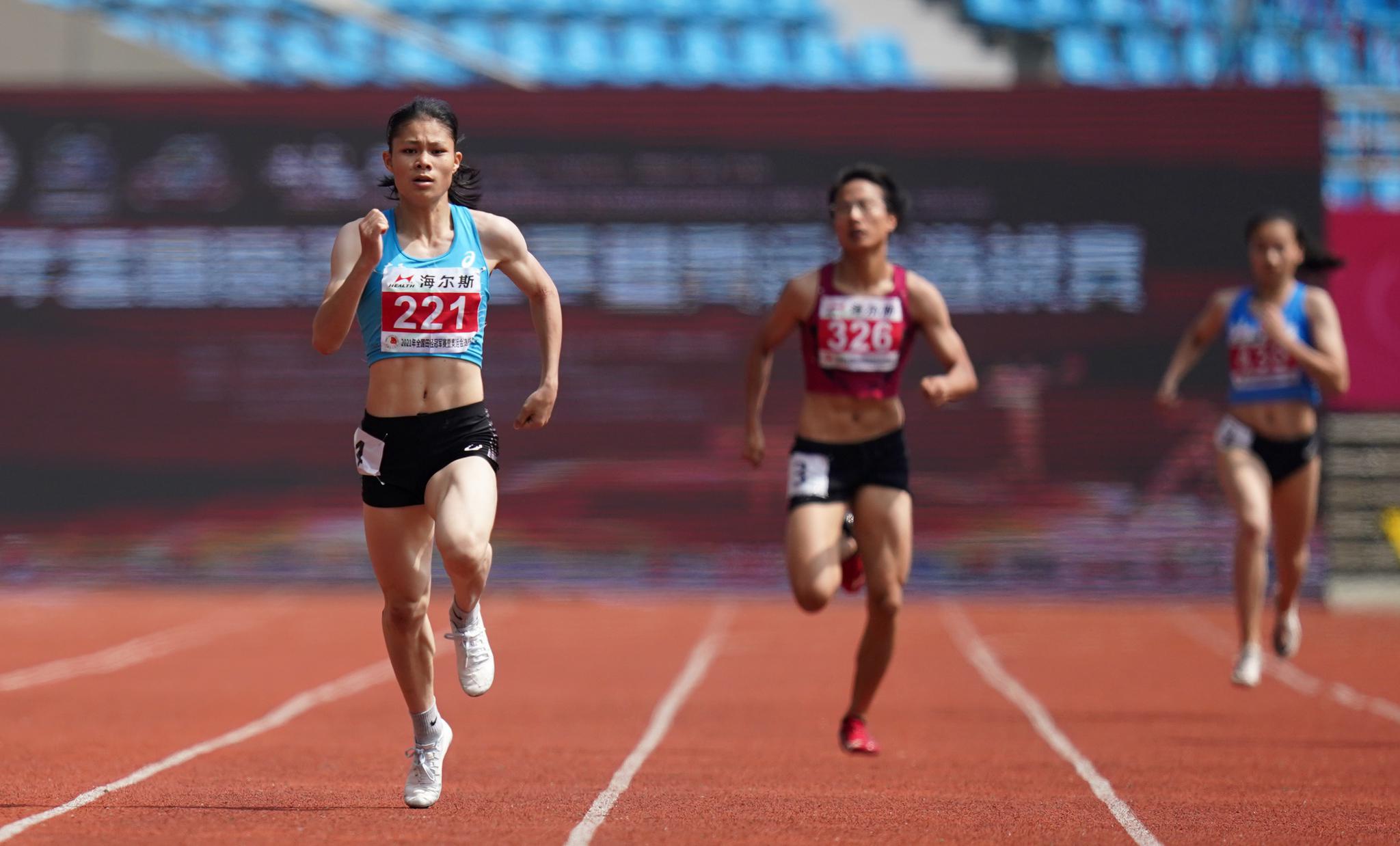 田径全国冠军赛刘国娟获女子400米冠军