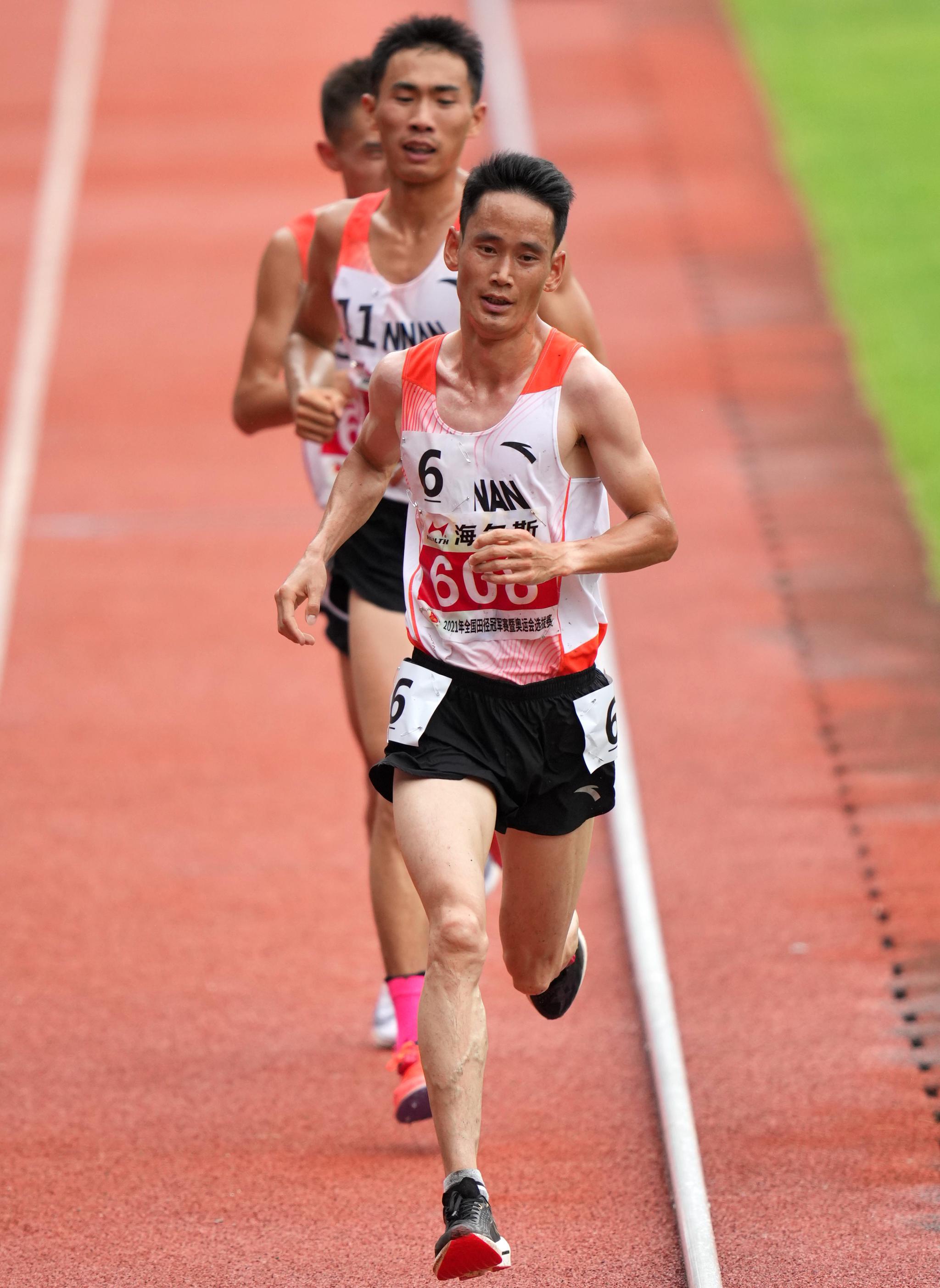 田径全国冠军赛男子10000米决赛赛况