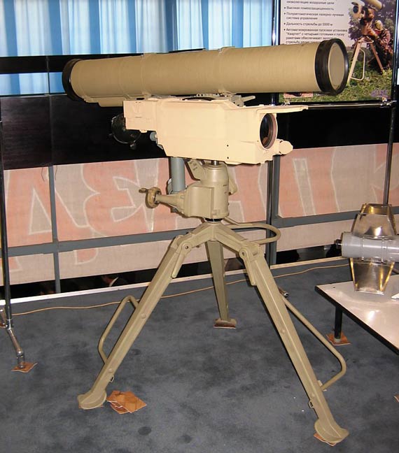 俄第二代反坦克导弹at4反坦克导弹有多强破甲厚度超400毫米