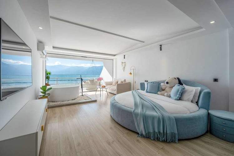 民宿不仅适合拍照,而且看海景超级美