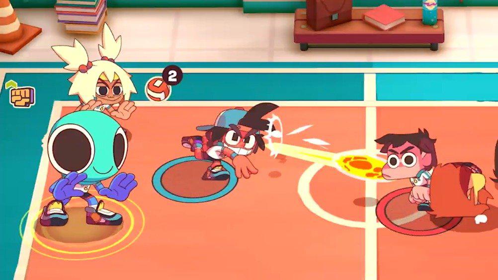 躲避球游戏《dodgeball academia》发布宣传片