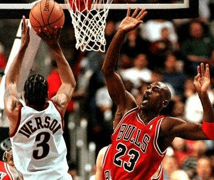 艾弗森晃过乔丹的运球大师用183cm身高创造一个nba新时代